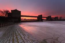 Ladenburger Wehr Sonnenaufgang 01.jpg